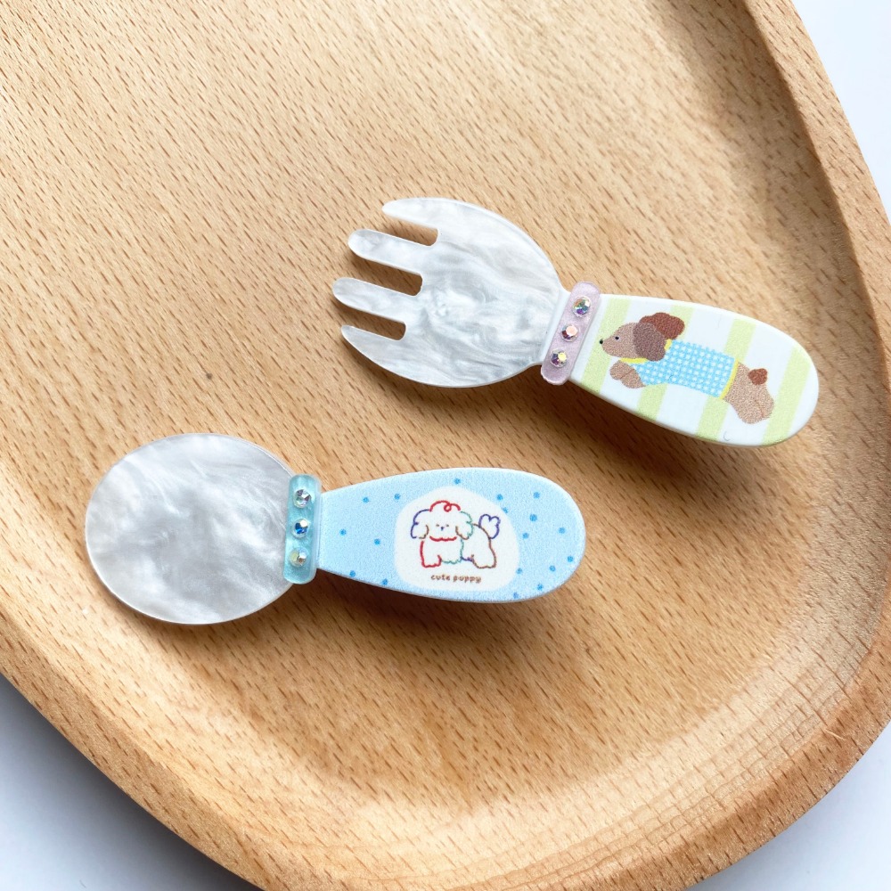 白綠叉子組