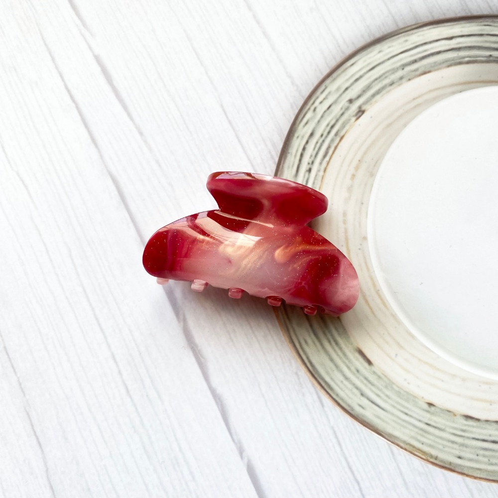 🔥菲雪飾品🔥星空不規則 髮飾 髮夾 馬尾夾 渲染 小抓夾(共6色)-規格圖9