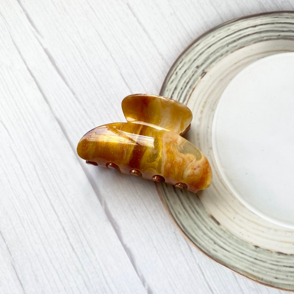 🔥菲雪飾品🔥星空不規則 髮飾 髮夾 馬尾夾 渲染 小抓夾(共6色)-規格圖9