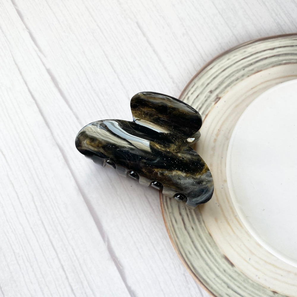 🔥菲雪飾品🔥星空不規則 髮飾 髮夾 馬尾夾 渲染 小抓夾(共6色)-規格圖9