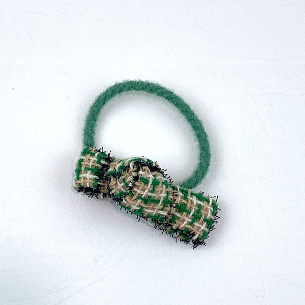 🔥菲雪飾品🔥復古 韓版 蝴蝶結 扭結 髮圈 簡約 飾品 絨毛 馬尾 丸子頭 髮飾(共5色)-規格圖4