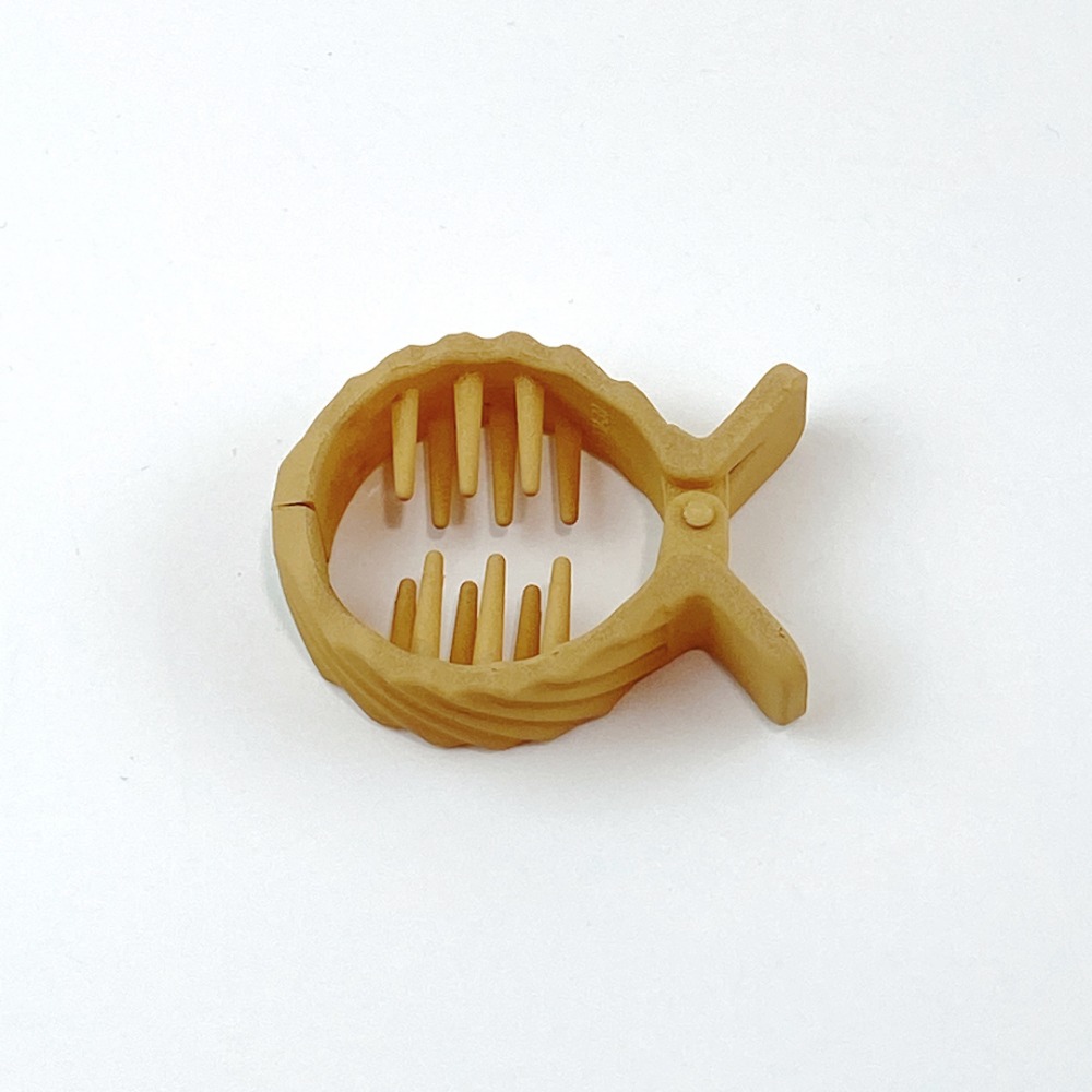 🔥菲雪飾品🔥磨砂 小魚 氣質 馬尾 固定髮夾 鯊魚夾 馬尾夾 頭飾 髮飾飾品-規格圖5
