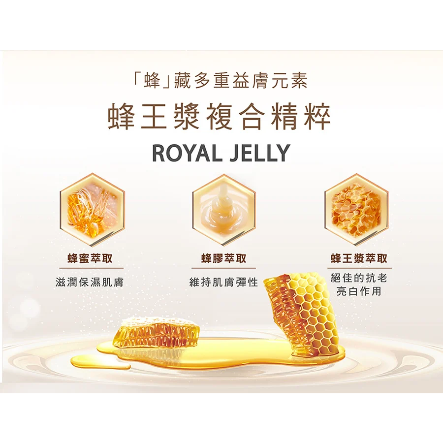 正品現貨✨蜂王乳緊緻精華面膜*5片/盒 佐登妮絲 珍朵絲特-細節圖3