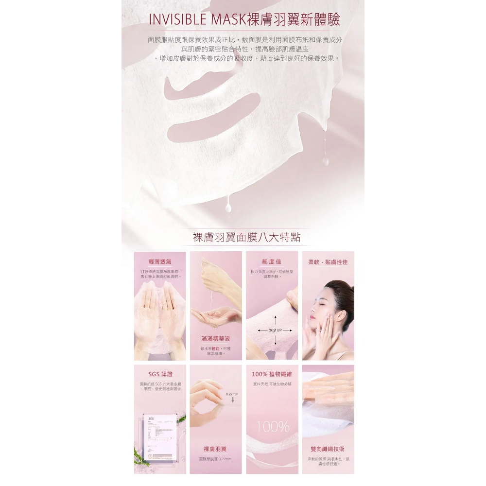 現貨正品✨20260723櫻の雪傳明酸美白面膜*5片/盒佐登妮絲 珍朵絲特-細節圖8