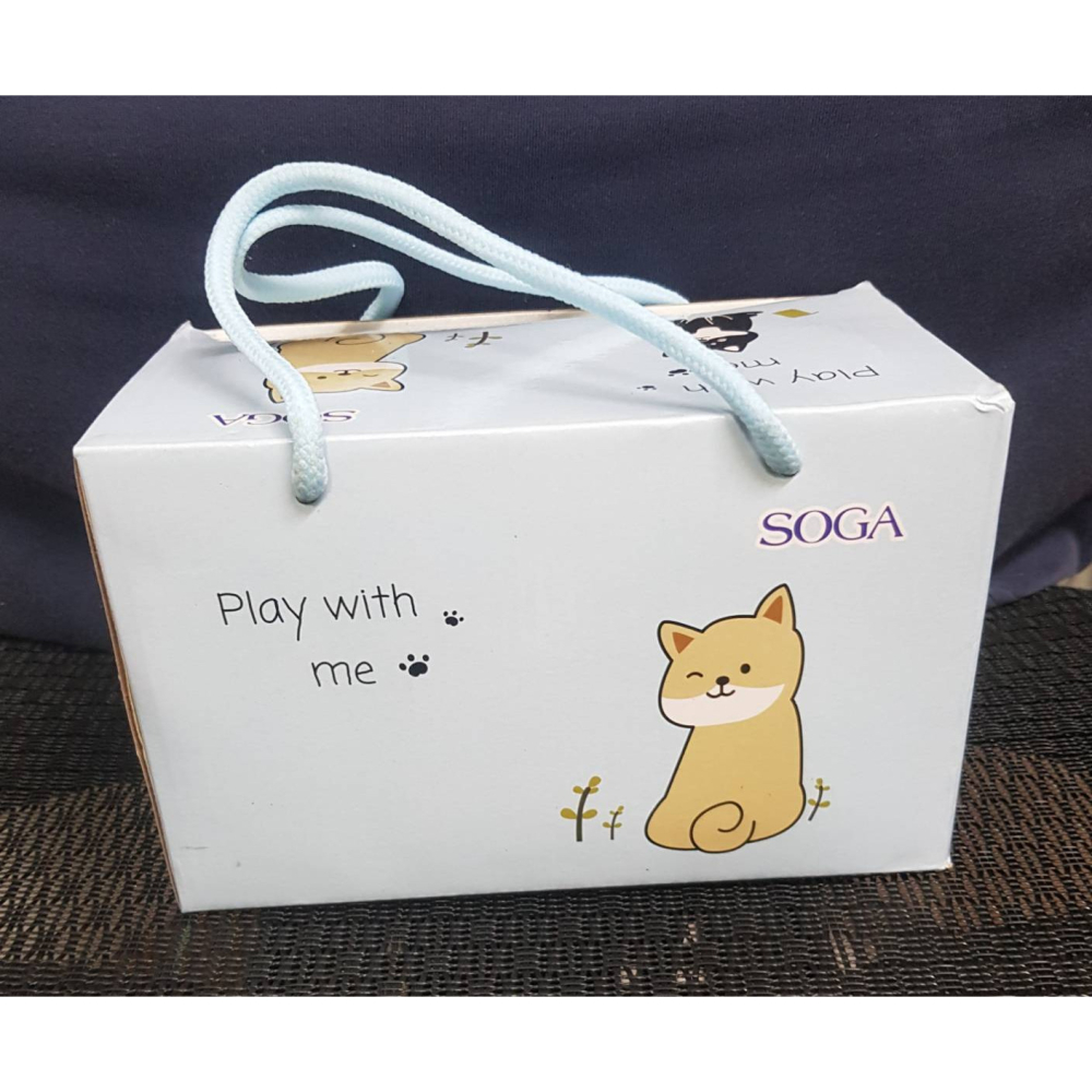 【收藏品出清】~Play with me 貓狗圖案陶瓷馬克杯2入組 含湯匙 立體動物蓋子-細節圖4