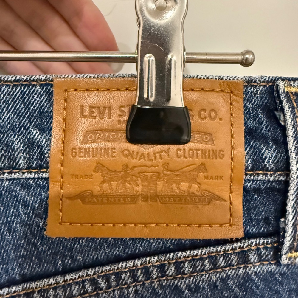 Levi’s Ribcage Straight Ankle 28腰牛仔褲-細節圖4