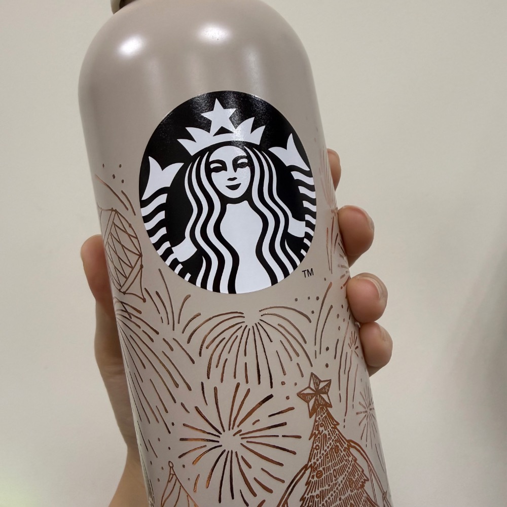 Starbucks星巴克golden night煙花變色保溫瓶-細節圖4