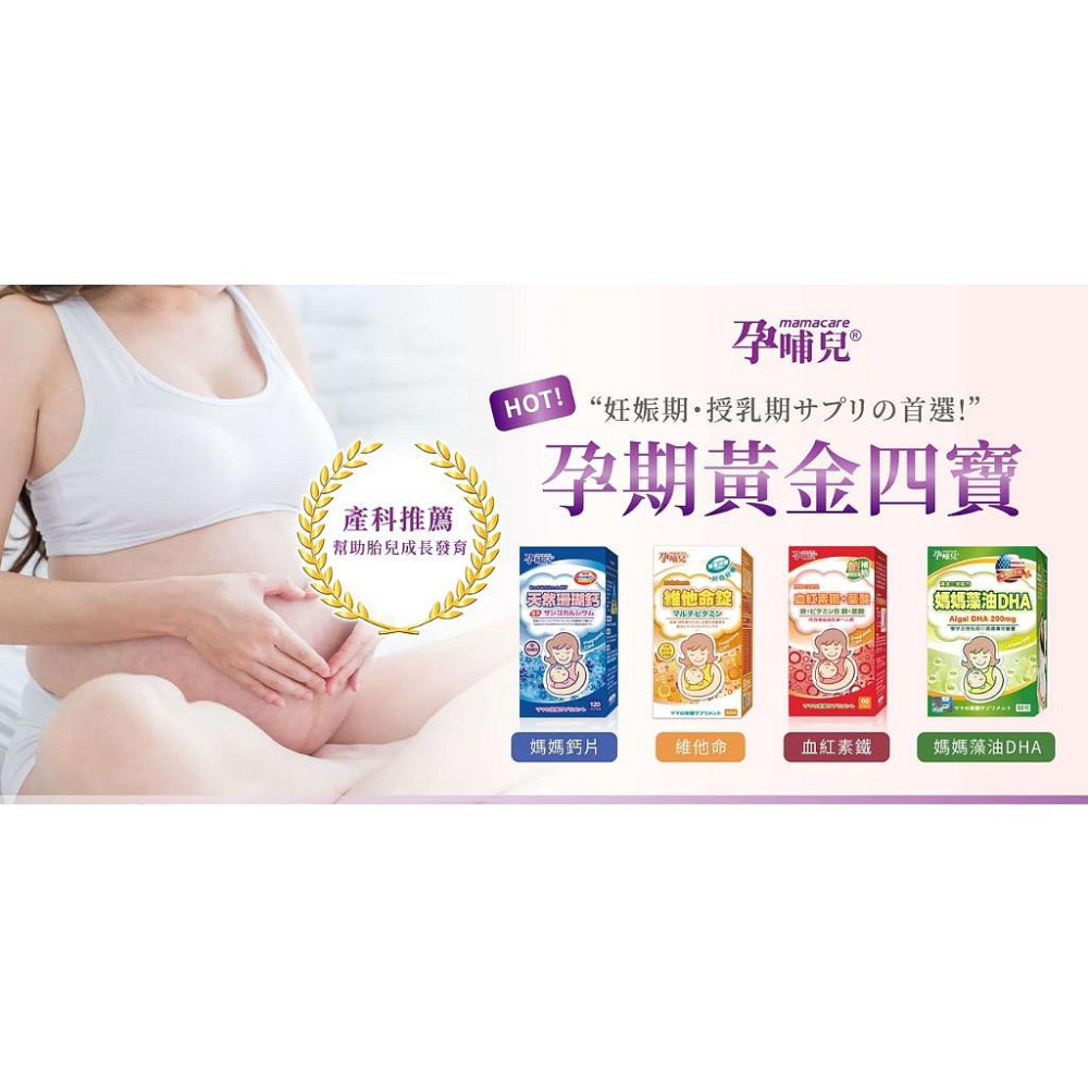 孕哺兒 新維他命錠 120錠-細節圖6