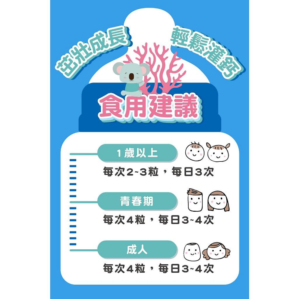 澤山 成人海藻鈣鎂D 關鍵膠囊 60粒/150粒 /300粒/瓶 鈣 海藻 鎂-細節圖4