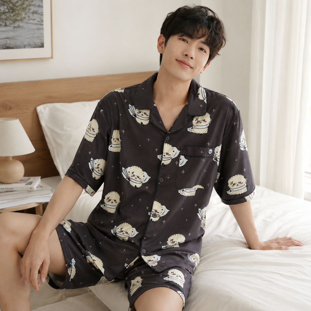 SPAO x 吉伊卡哇 短袖睡衣套組-細節圖3