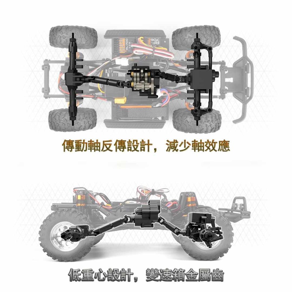 【酷輪坊】HPI VENTURE18 1985 Toyota Hilux RTR 1/18攀岩車（有刷 /無刷）-細節圖2