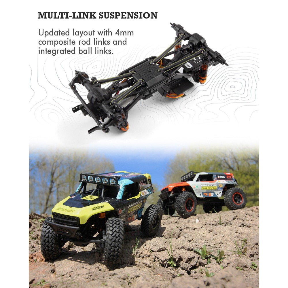 【酷輪坊】HPI VENTURE18 U4 FORD BRONCO RTR 1/18 卡車（無刷，綠 / 紅色）-細節圖5