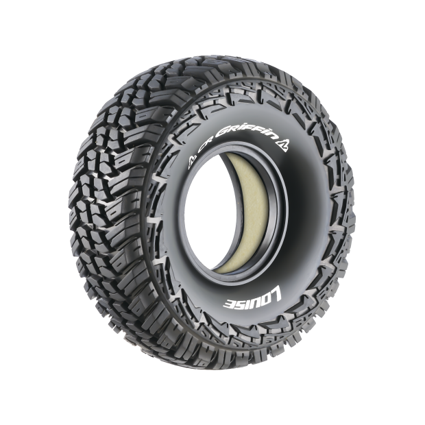 【酷輪坊】LOUISE 1.9吋 CHAMP / ROWDY / GRIFFIN 攀岩胎 120/46mm（4入）-規格圖7