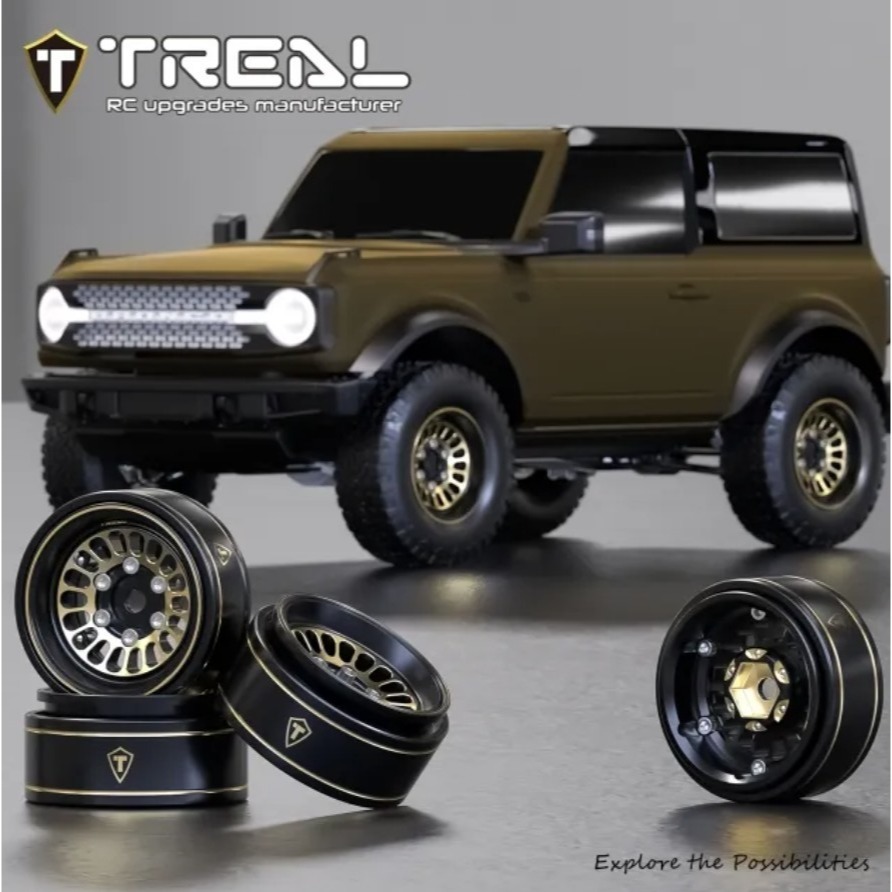 【酷輪坊】TREAL 1.0吋 銅配重輪框（4個）-細節圖8