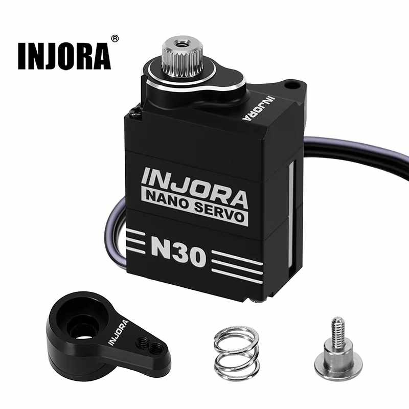 【酷輪坊】INJORA NANO 鋁合金轉向伺服機 for SCX30-細節圖2