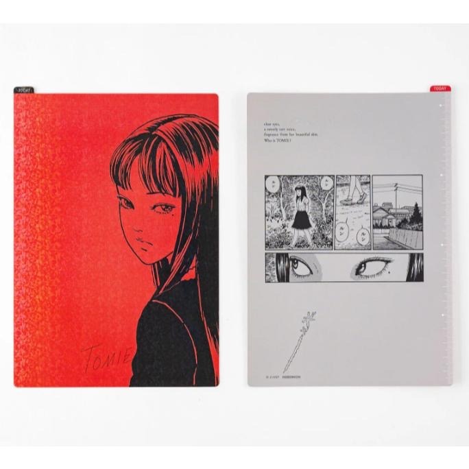 ［現貨］2026 HOBO 日手帳 墊板 伊藤潤二 富江 Tomie-細節圖3