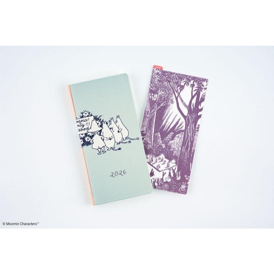 ［現貨］2026 HOBO 日手帳 weeks Moomin 姆明 前往露天舞池 週記事 週誌 嚕嚕咪-細節圖9