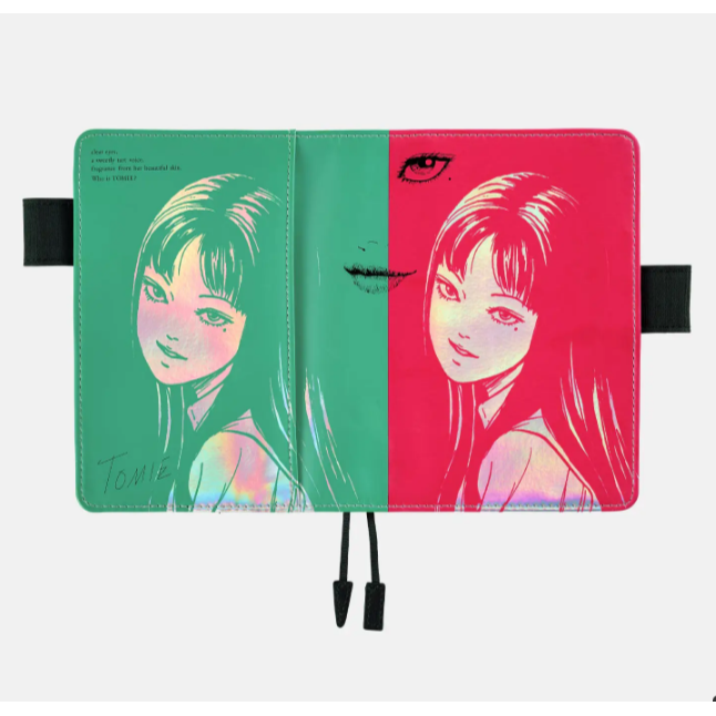 現貨］2026 HOBO 日手帳 A6 伊藤潤二 富江 冷笑 Smirk 小本-細節圖3