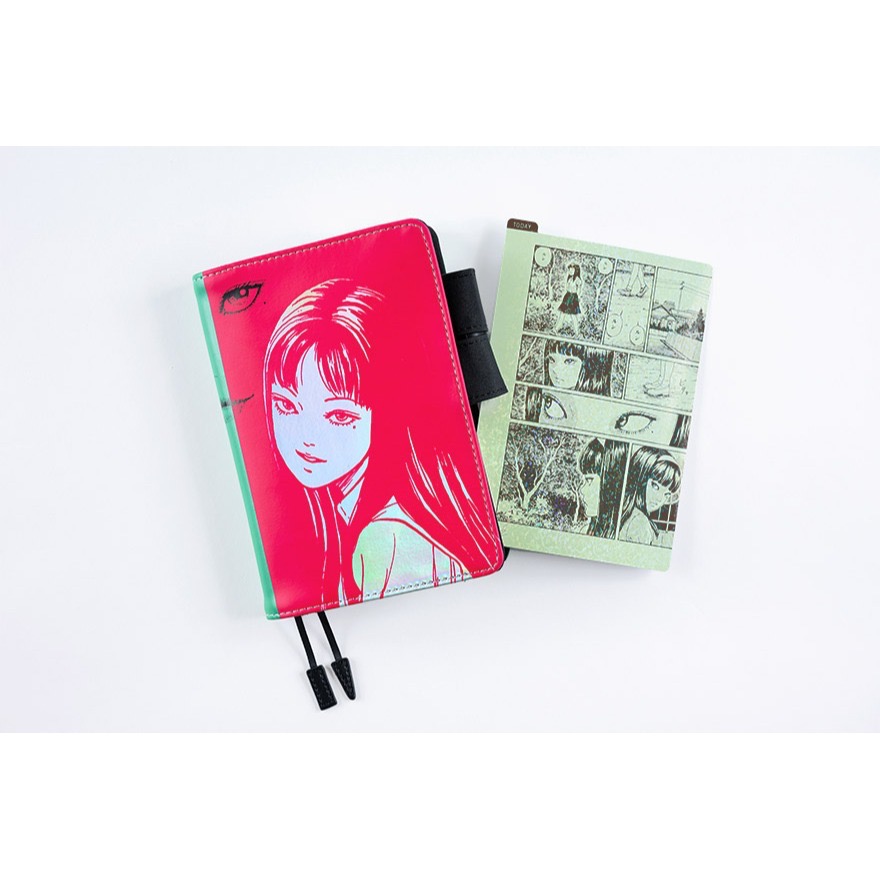 現貨］2026 HOBO 日手帳 A6 伊藤潤二 富江 冷笑 Smirk 小本-細節圖10