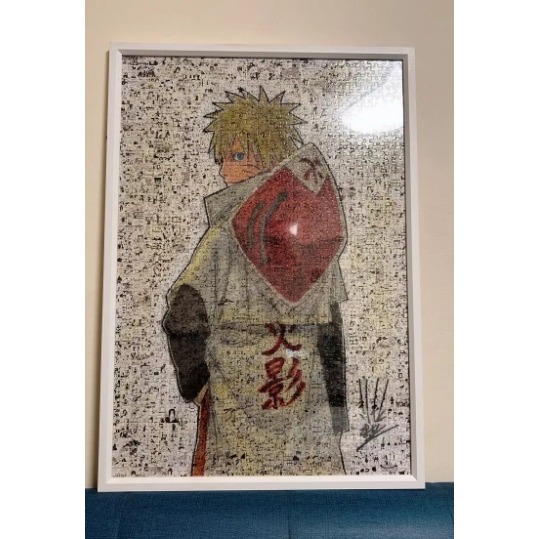 鏈鋸人 魔法公主  咒術迴戰  A3 (42cm x 29.7cm)  實木木框  電影海報框  (木框賣場 不含海報)-規格圖4