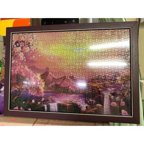 300片木框~拼圖框~26x38cm專用~拼圖/木框/相框-規格圖2