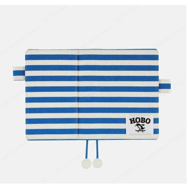 👉9月出貨 👈HOBO 2027年 A6 A5水手藍白紋 書衣 衝評價 挑戰最便宜!-細節圖3