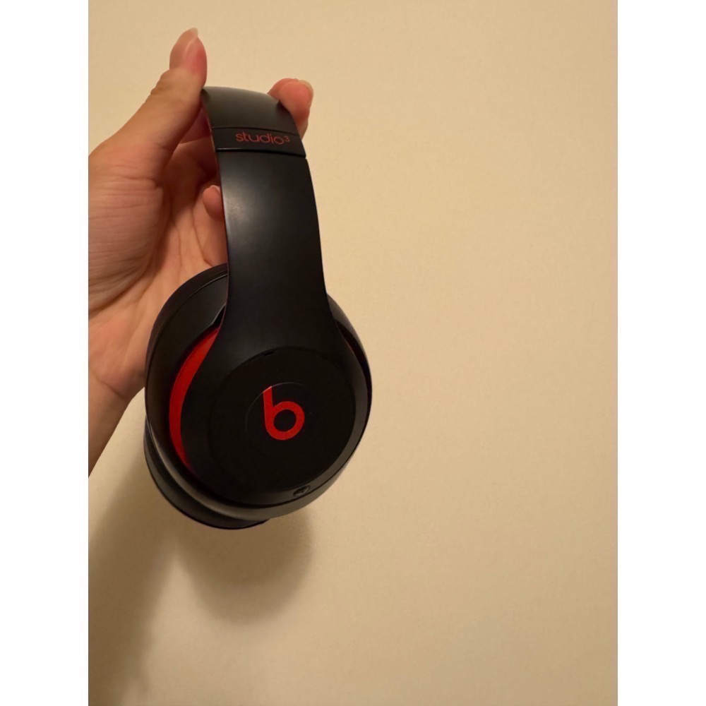 Beats Studio3 Wireless 10週年黑紅2023年購入-細節圖3