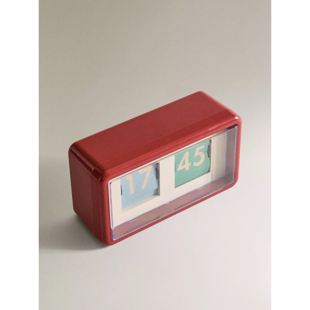 【現貨】✨ZARA HOME翻頁鐘/時鐘/自動翻頁鐘/ZaraHome/TWEMCO/禮物/入厝禮-細節圖5