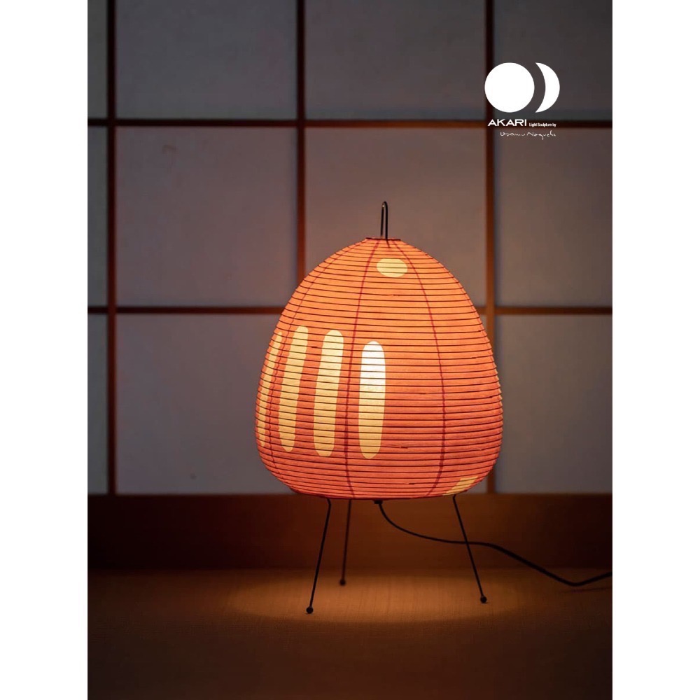 【現貨】限定一組🇯🇵✨野口勇 AKARI 1AT 立燈燈罩｜和紙燈罩/桌燈/落地燈/夜燈/入厝禮-細節圖2