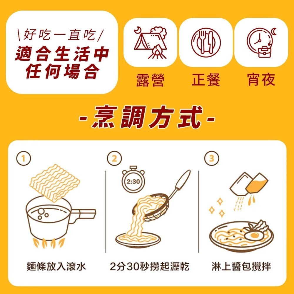 【愛淘購物】大瑪乾拌麵禮盒 6入組 油聰拌麵 油蔥拌麵 泰式青檸香辣乾拌麵 快煮麵 南洋風味 泡麵 速食麵-細節圖9