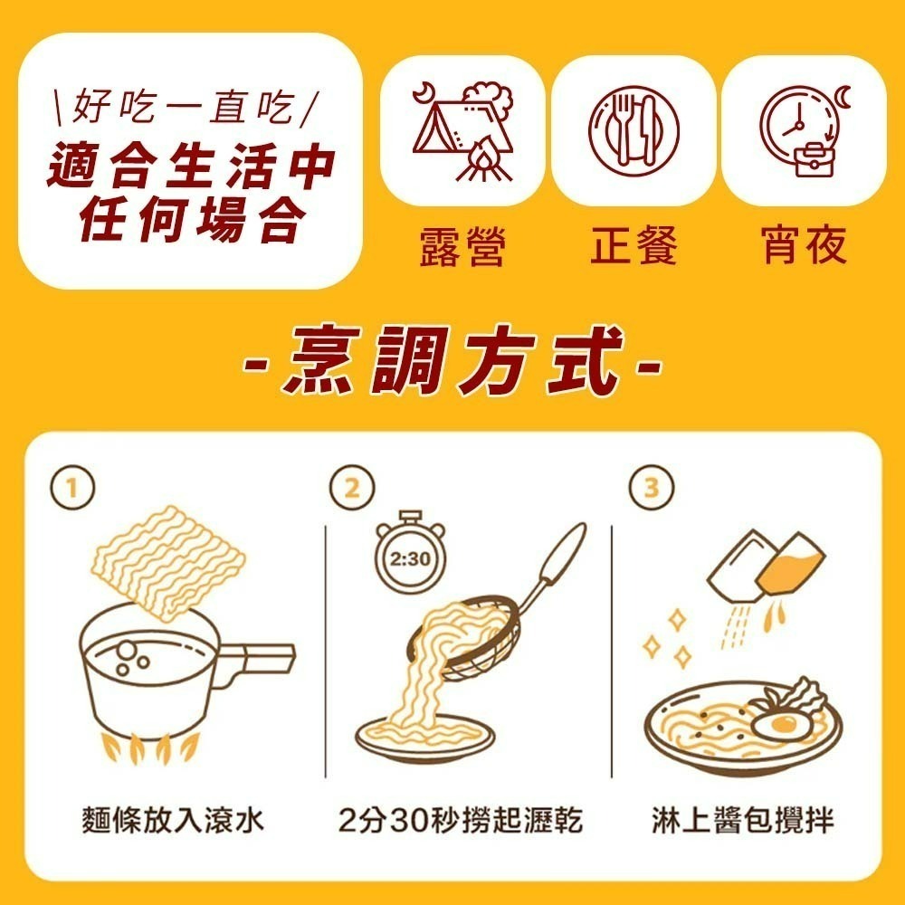 【愛淘購物】大瑪乾拌麵禮盒 6入組 油聰拌麵 油蔥拌麵 泰式青檸香辣乾拌麵 快煮麵 南洋風味 泡麵 速食麵-細節圖9