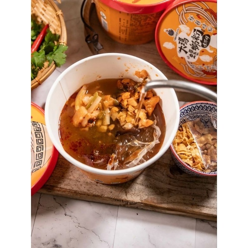 【愛淘購物】大瑪 螺螄粉 袋裝279g 碗裝234g（全素）大瑪南洋蔬食 螺絲粉 柳洲風味-細節圖3