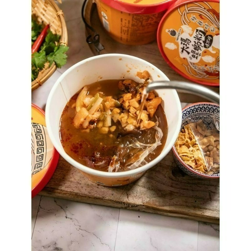 【愛淘購物】大瑪 螺螄粉 袋裝279g 碗裝234g（全素）大瑪南洋蔬食 螺絲粉 柳洲風味-細節圖3