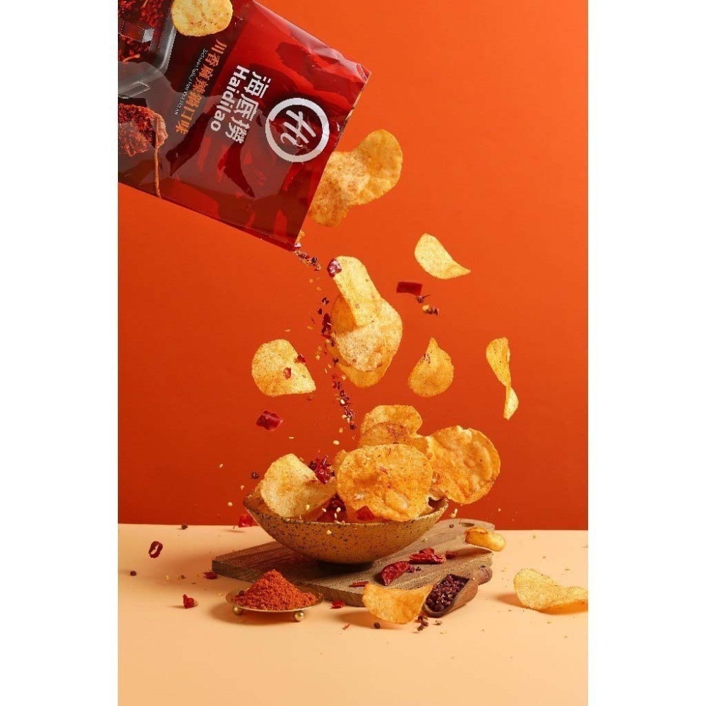 【愛淘購物】海底撈 香辣地瓜片 麻辣/番茄洋芋片 麻辣蝦薯條 麻辣鍋洋芋片 蕃茄鍋洋芋片 地瓜片 零食餅乾-細節圖9