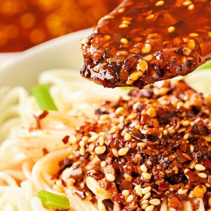 【愛淘購物】翠宏 香辣紅油 紅油拌菜料 200g 沾醬 油潑辣子 拌菜 拌麵-細節圖6