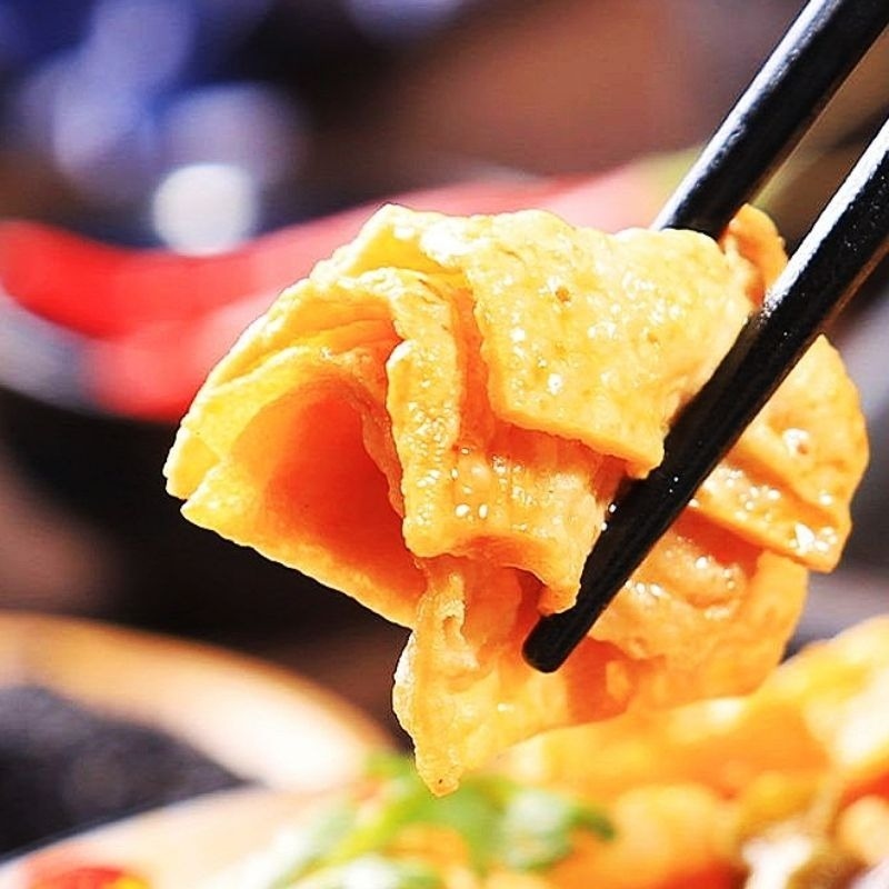 【愛淘購物】螺螄粉配菜 響鈴卷 腐竹 豆皮片 火鍋拍檔 豆皮卷 腐皮 腐皮卷 火鍋配菜-細節圖7