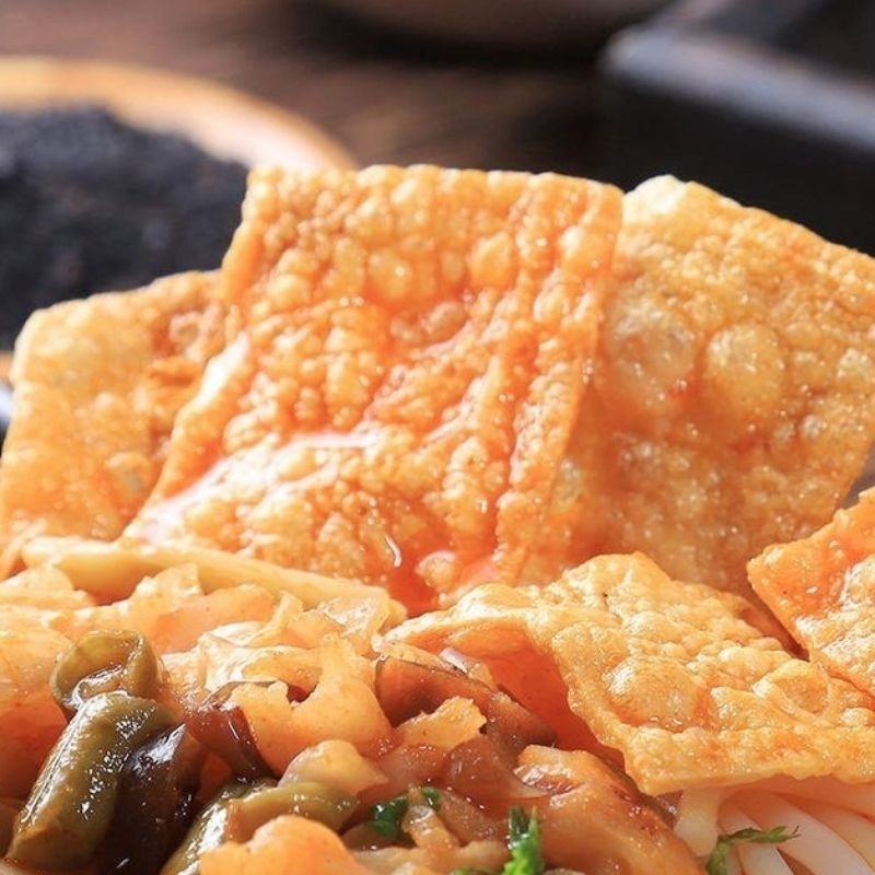 【愛淘購物】螺螄粉配菜 響鈴卷 腐竹 豆皮片 火鍋拍檔 豆皮卷 腐皮 腐皮卷 火鍋配菜-細節圖8