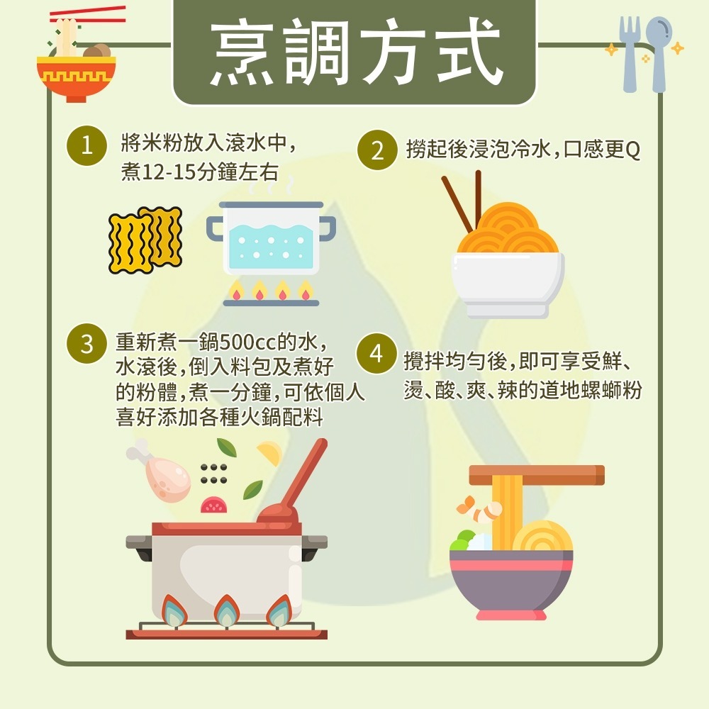 【愛淘購物】亟品 螺螄粉 油潑辣子香菜螺螄粉 300g 螺螄風味粉 台灣現貨 螺絲粉 柳洲風味 新竹米粉-細節圖6