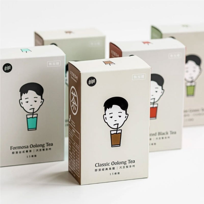 【愛淘購物】Dripo 即溶茶飲 沢笠製茶所 整盒15條 無糖茶 冷泡茶-細節圖4