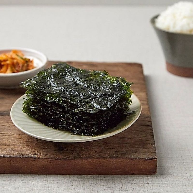 【愛淘購物】廣川海苔 金版 單包 韓國 鹽味海苔 廣川 海苔片台灣現貨 韓國海苔-細節圖8