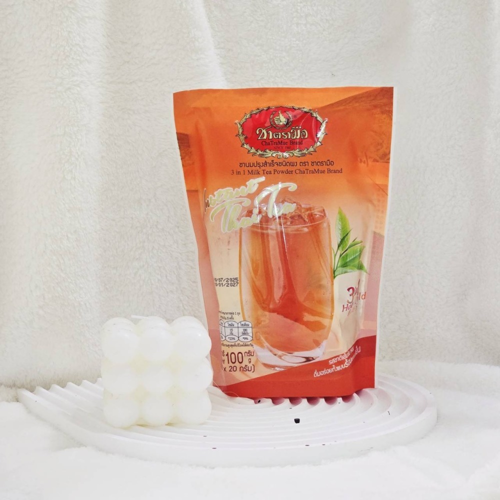 【愛淘購物】手標牌 泰式奶茶三合一 綠奶茶24H出貨 奶茶 泰式飲品 手標 泰奶 隨身包-細節圖9