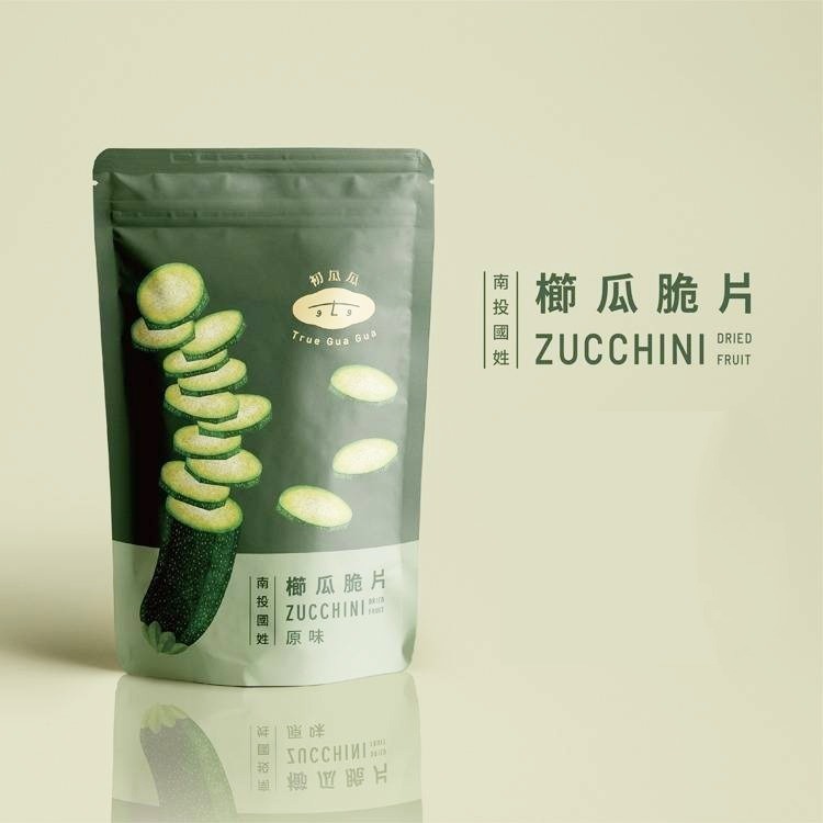【愛淘購物】初瓜瓜 櫛瓜脆片 60g 原味/椒鹽/醬辣/韓式海苔 櫛瓜餅乾 櫛瓜 零食-細節圖6