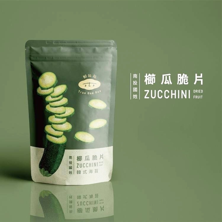 【愛淘購物】初瓜瓜 櫛瓜脆片 60g 原味/椒鹽/醬辣/韓式海苔 櫛瓜餅乾 櫛瓜 零食-細節圖8