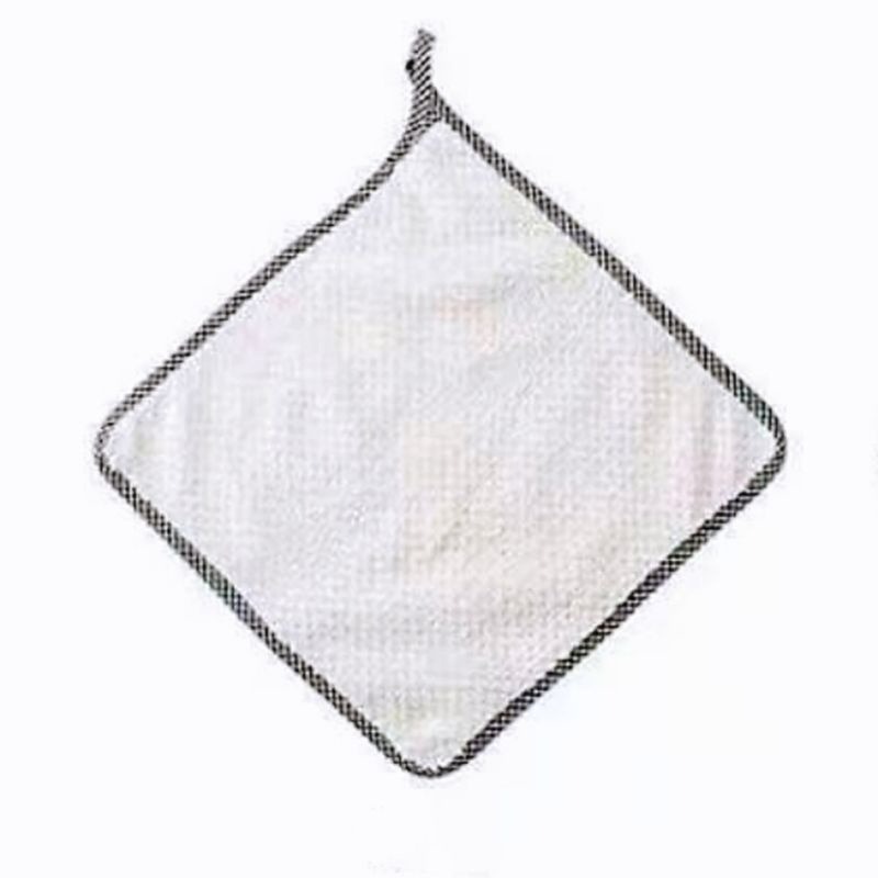 【愛淘購物】珊瑚絨抹布 廚房擦手巾 吸水抹布 廚房抹布抹布 百潔布 擦拭布 洗碗布-規格圖1