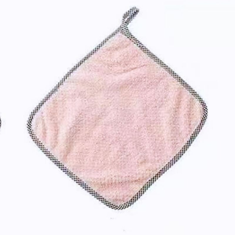 【愛淘購物】珊瑚絨抹布 廚房擦手巾 吸水抹布 廚房抹布抹布 百潔布 擦拭布 洗碗布-規格圖3