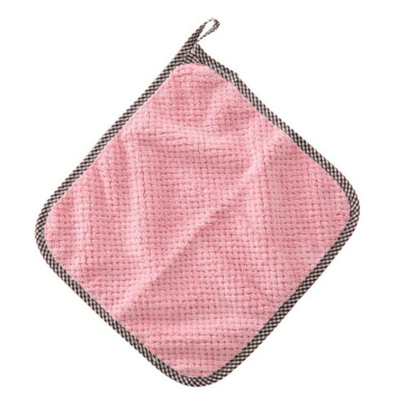【愛淘購物】珊瑚絨抹布 廚房擦手巾 吸水抹布 廚房抹布抹布 百潔布 擦拭布 洗碗布-規格圖4