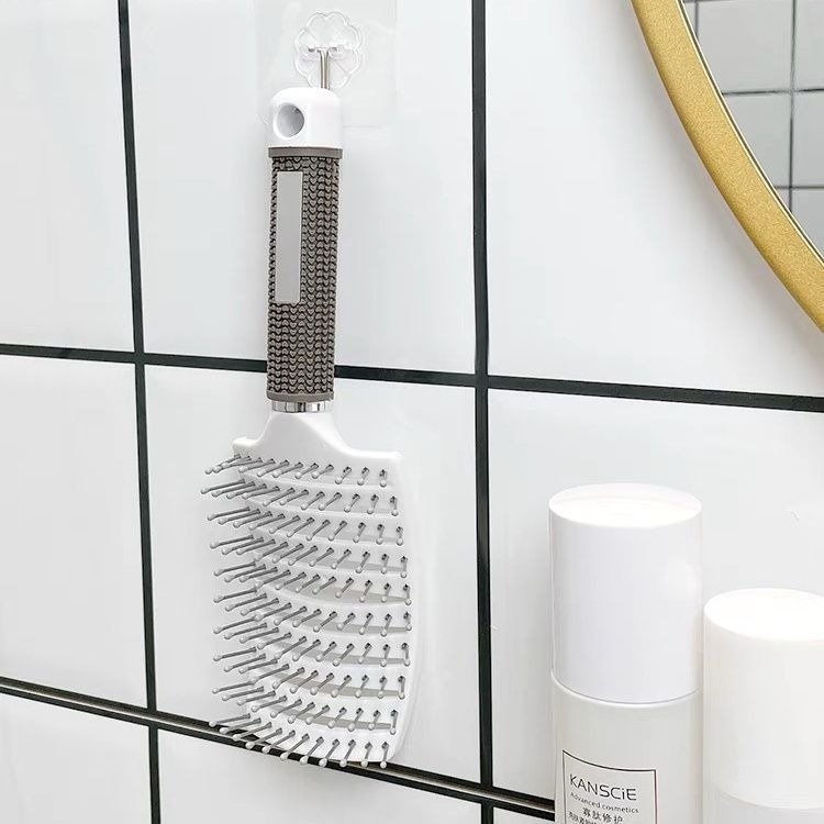 【愛淘購物】大彎排骨梳 梳子 按摩梳子 彎梳 氣墊梳 卷梳-細節圖6