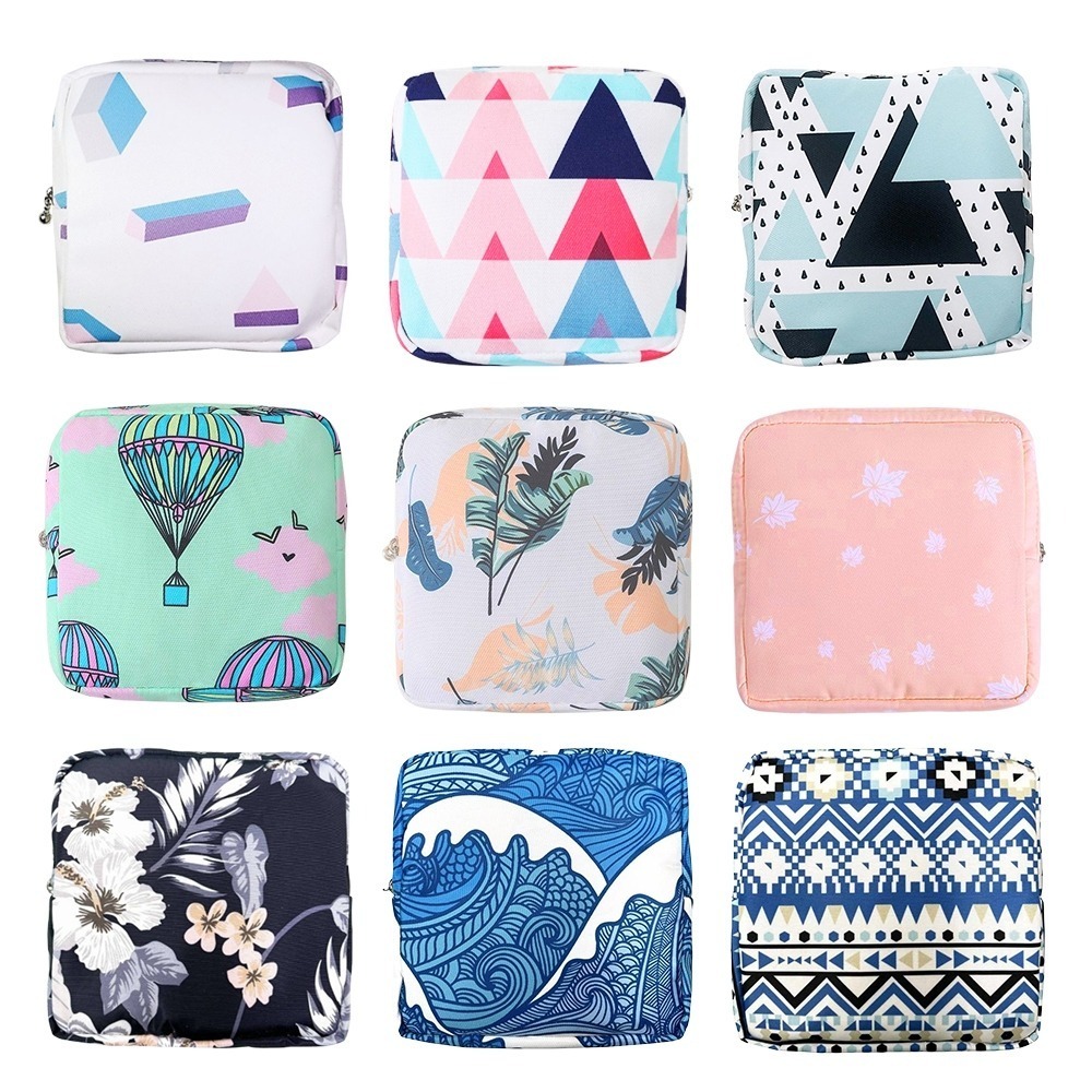 【愛淘購物】衛生棉收納包 多功能收納包 台灣現貨 衛生棉袋 衛生棉包 收納衛生棉-細節圖3