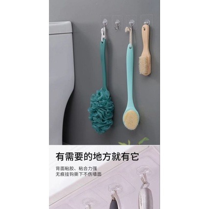 【愛淘購物】強力透明掛勾 掛勾 黏貼 免釘掛勾 黏貼掛勾 免釘-細節圖5