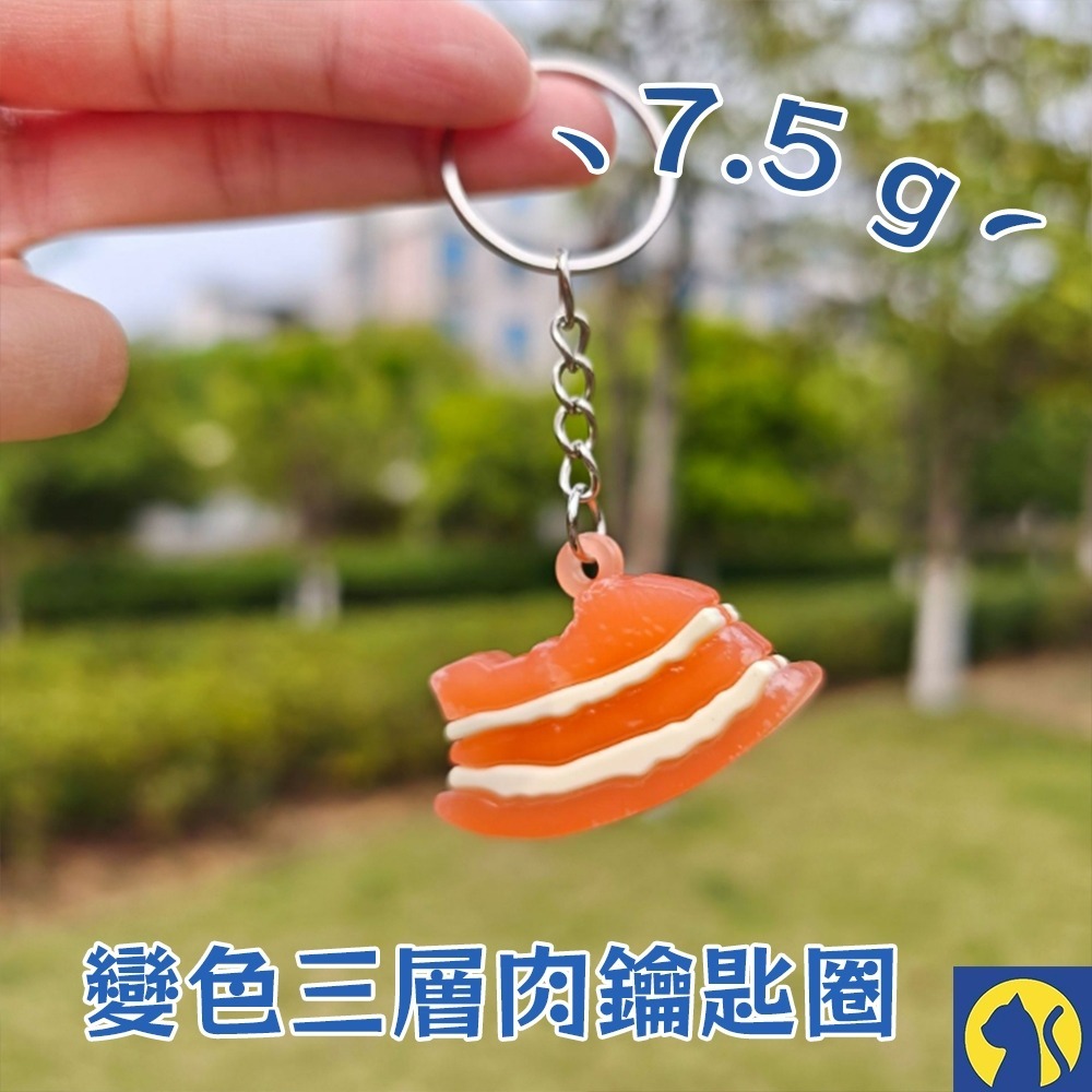【愛淘購物】變色烤鴨吊飾 鑰匙圈 烤雞 魚 豬 蝦 螃蟹  照射陽光變色 變色烤鴨掛件 汽車掛件吊飾-規格圖8